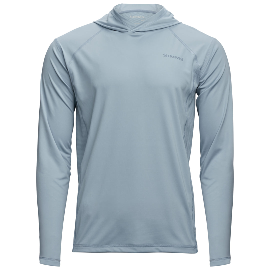 Simms Men's Challenger Solar Hoody Steel Blue Image 01