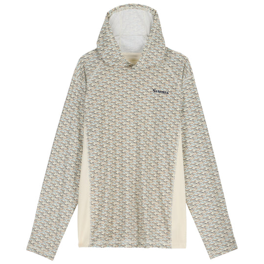 Simms Men's Challenger Solar Hoody Wave Tallow Image 01