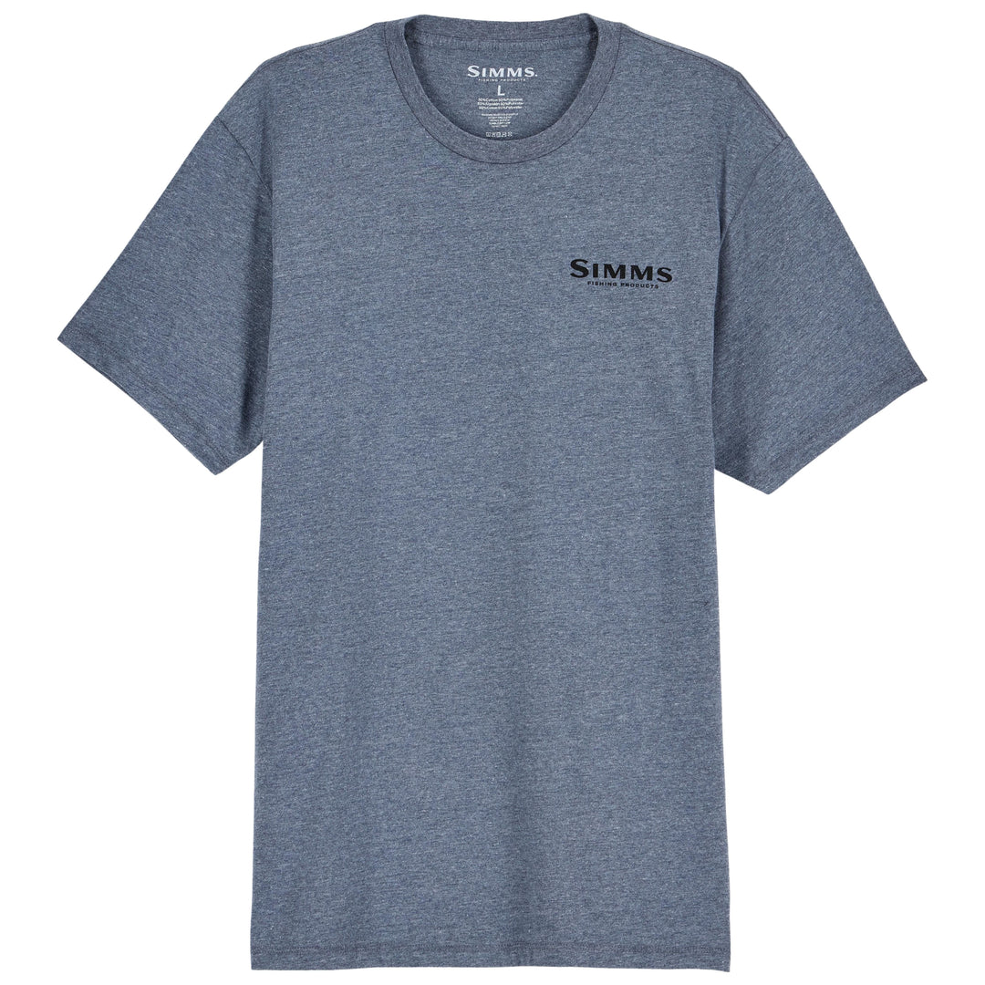 Simms Men's Classic Tackle T-Shirt Athletic Heather Image 02