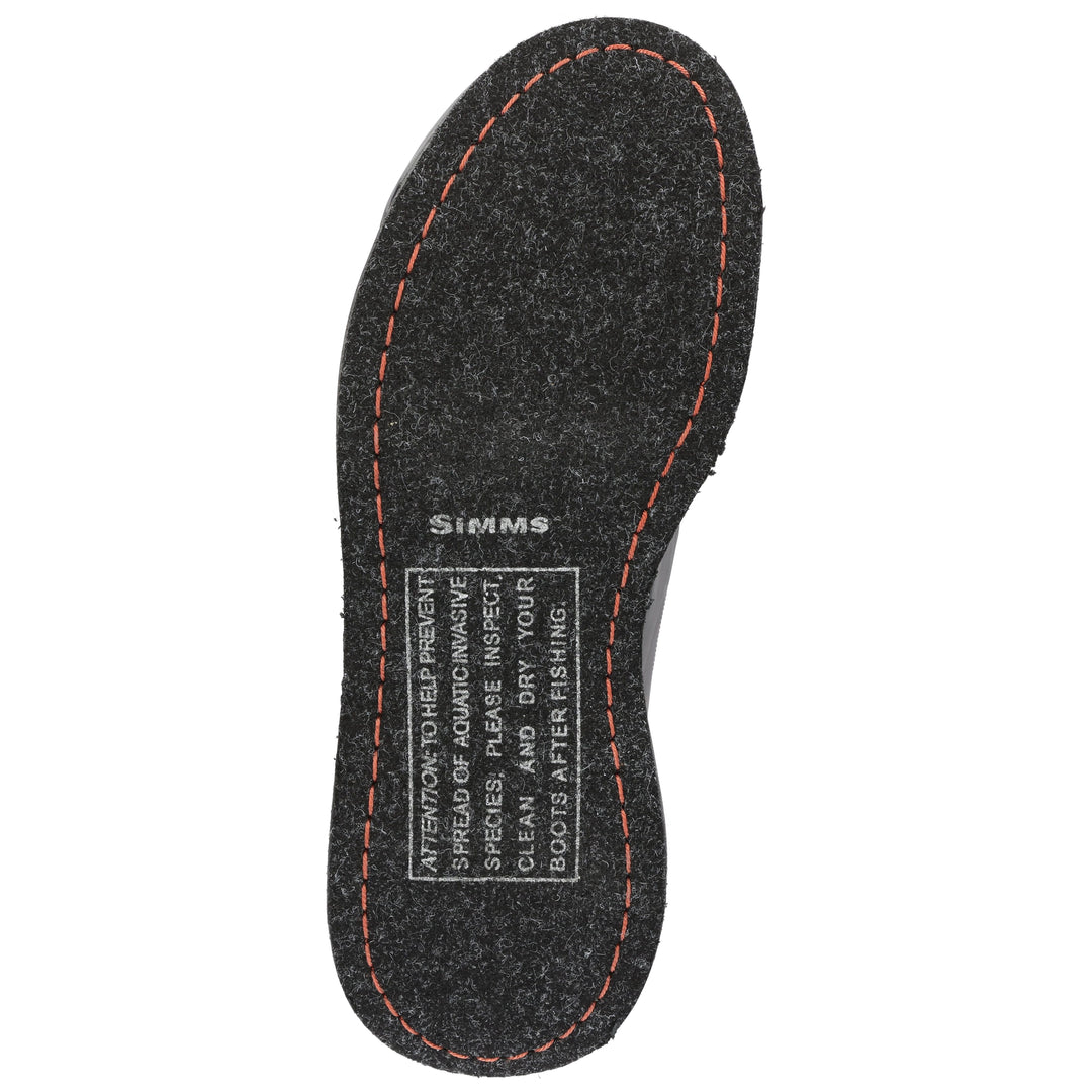 Simms Men's Flyweight Boot - Felt Steel Grey Image 05