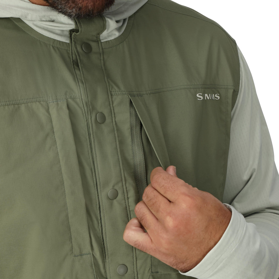 Simms Men's Latitude BiComp Hoody Aspen / Willow Image 07