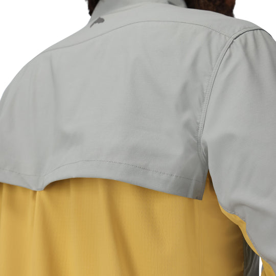 Simms Men's Latitude BiComp Shirt Cinder / Baltic Amber Image 05