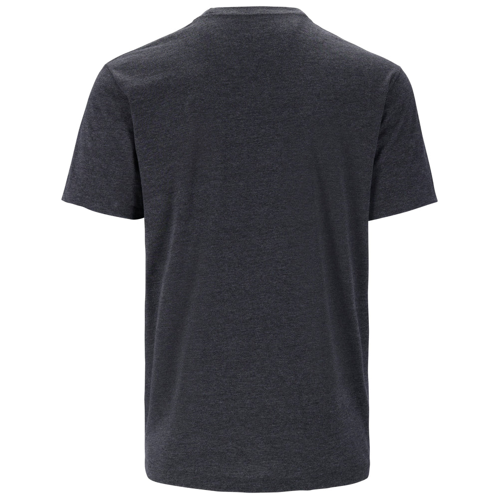 Simms Men's Spring Flow T-Shirt Charcoal Heather Image 02