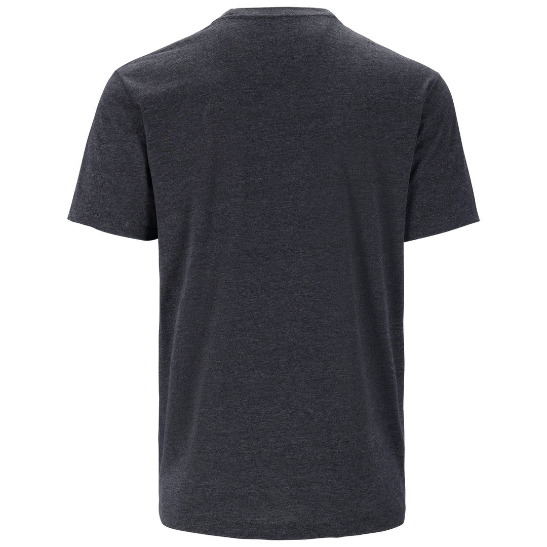 Simms Men's Spring Flow T-Shirt Charcoal Heather Image 02