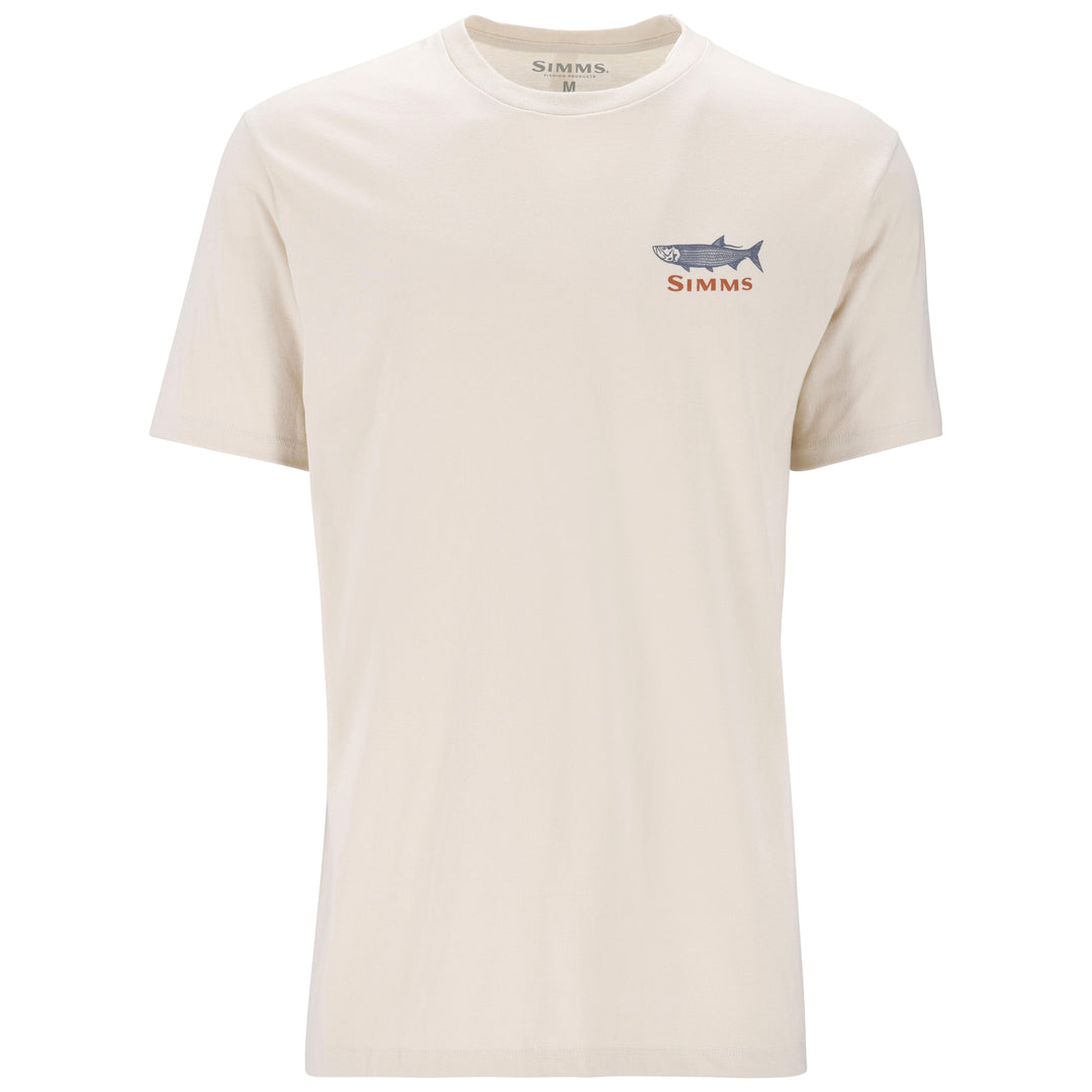 Simms Men's Tarponwear T-Shirt Natural Image 02