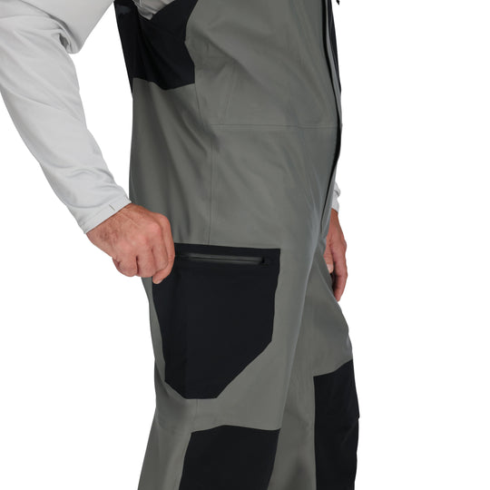 Simms Men's Vapor Elite Bib Gunmetal Image 07