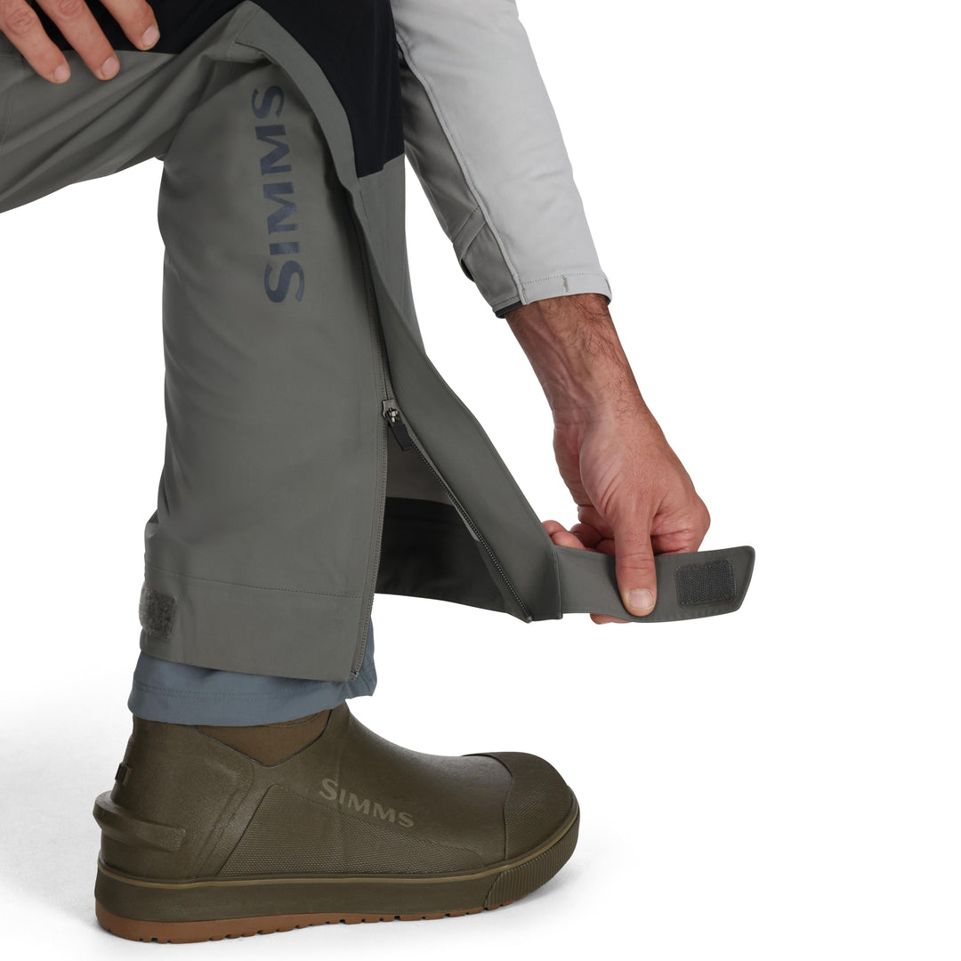 Simms Men's Vapor Elite Bib Gunmetal Image 08