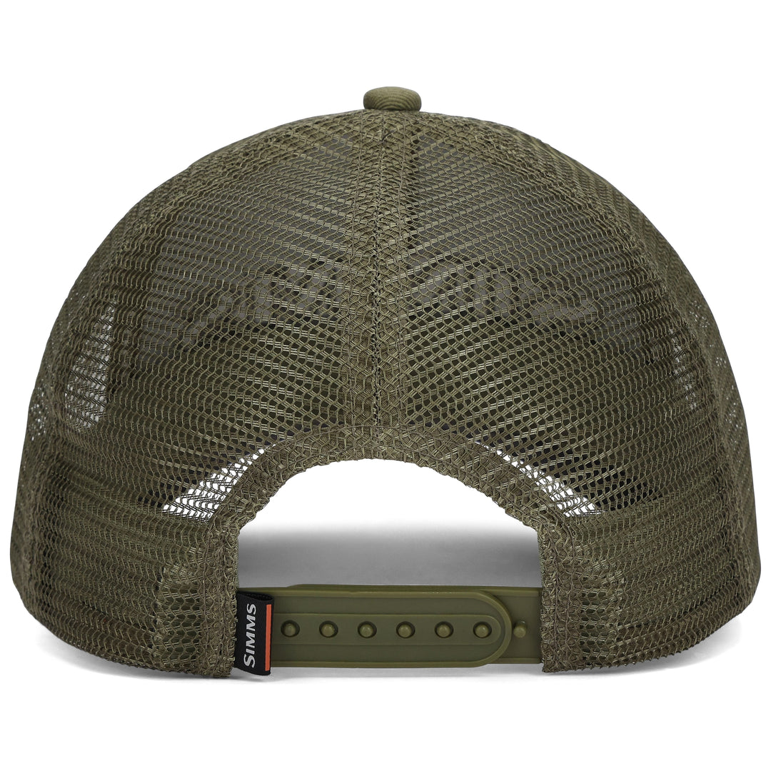 Simms Single Haul Trucker - Back Eddy Camo Fill Loden Image 03