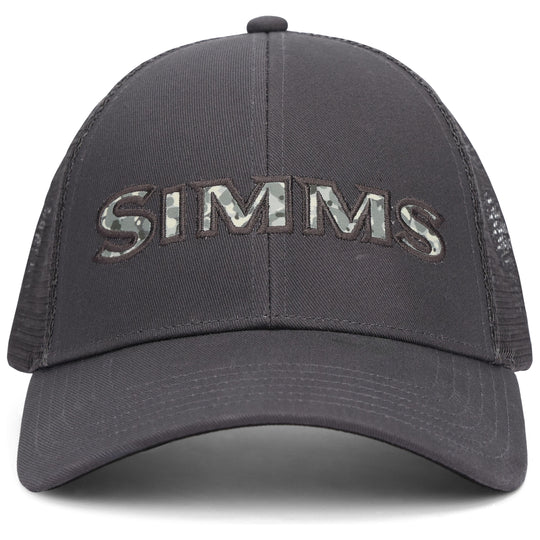Simms Single Haul Trucker - Back Eddy Camo Fill Slate Image 01
