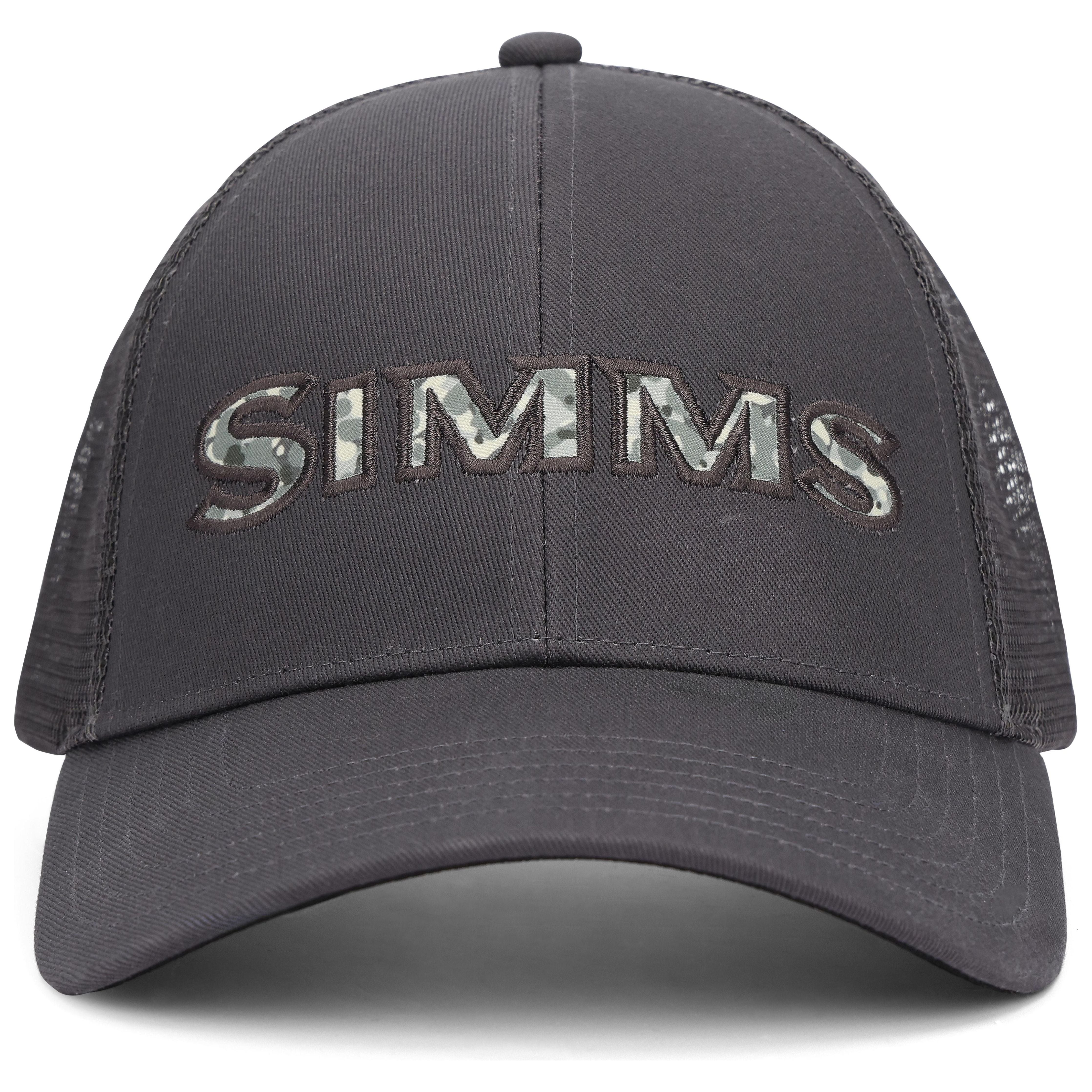 Simms Single Haul Trucker - Back Eddy Camo Fill Slate Image 01