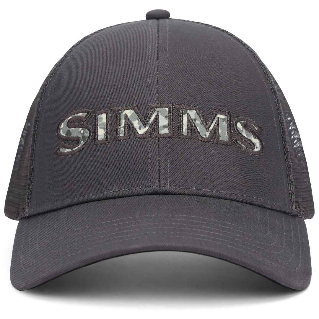 Simms Single Haul Trucker - Back Eddy Camo Fill Slate Image 01