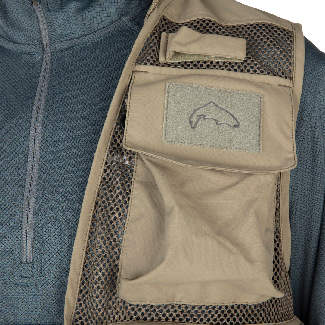 Simms Tributary Vest Tan Image 07