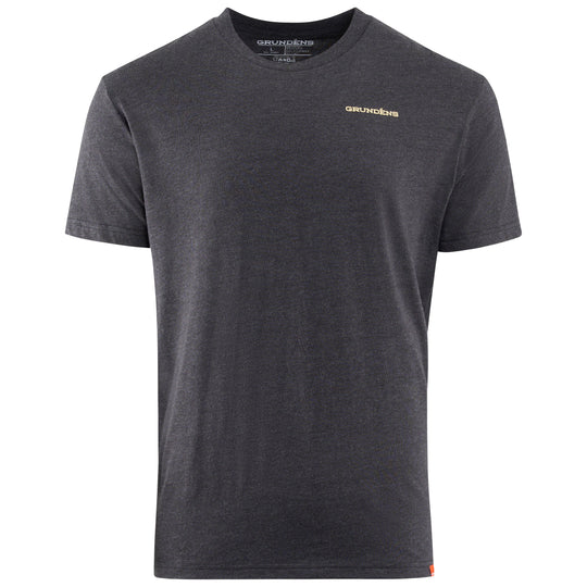 Grundens Men's Octo-Trout SS T-Shirt Heather Charcoal Image 02