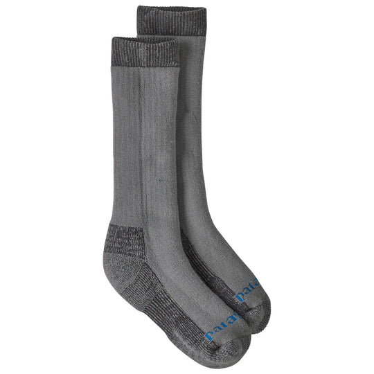 Patagonia Heavyweight Merino Wool Blend Knee Socks Forever Grey Image 01