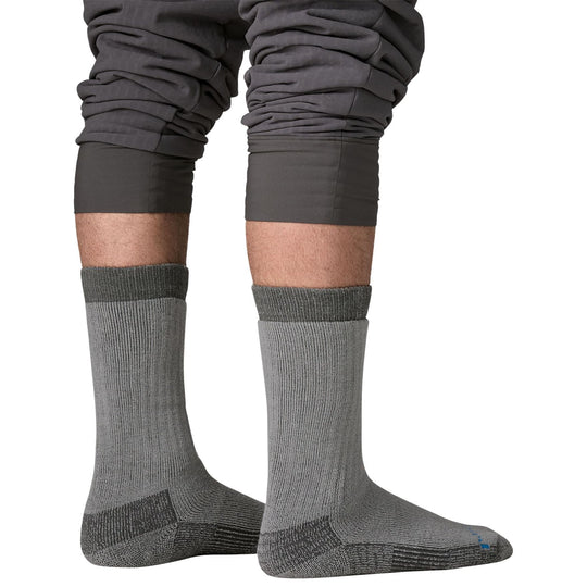 Patagonia Heavyweight Merino Wool Blend Knee Socks Forever Grey Image 03
