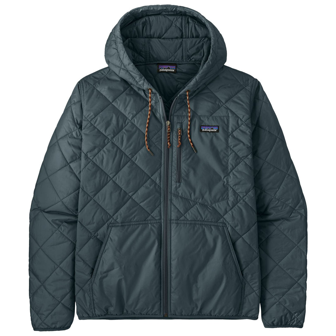 Patagonia Men's Diamond Quilted Bomber Hoody Summit Blue Image 01