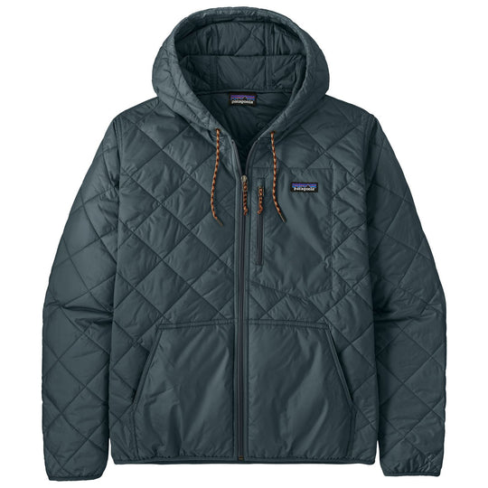 Patagonia Men's Diamond Quilted Bomber Hoody Summit Blue Image 01