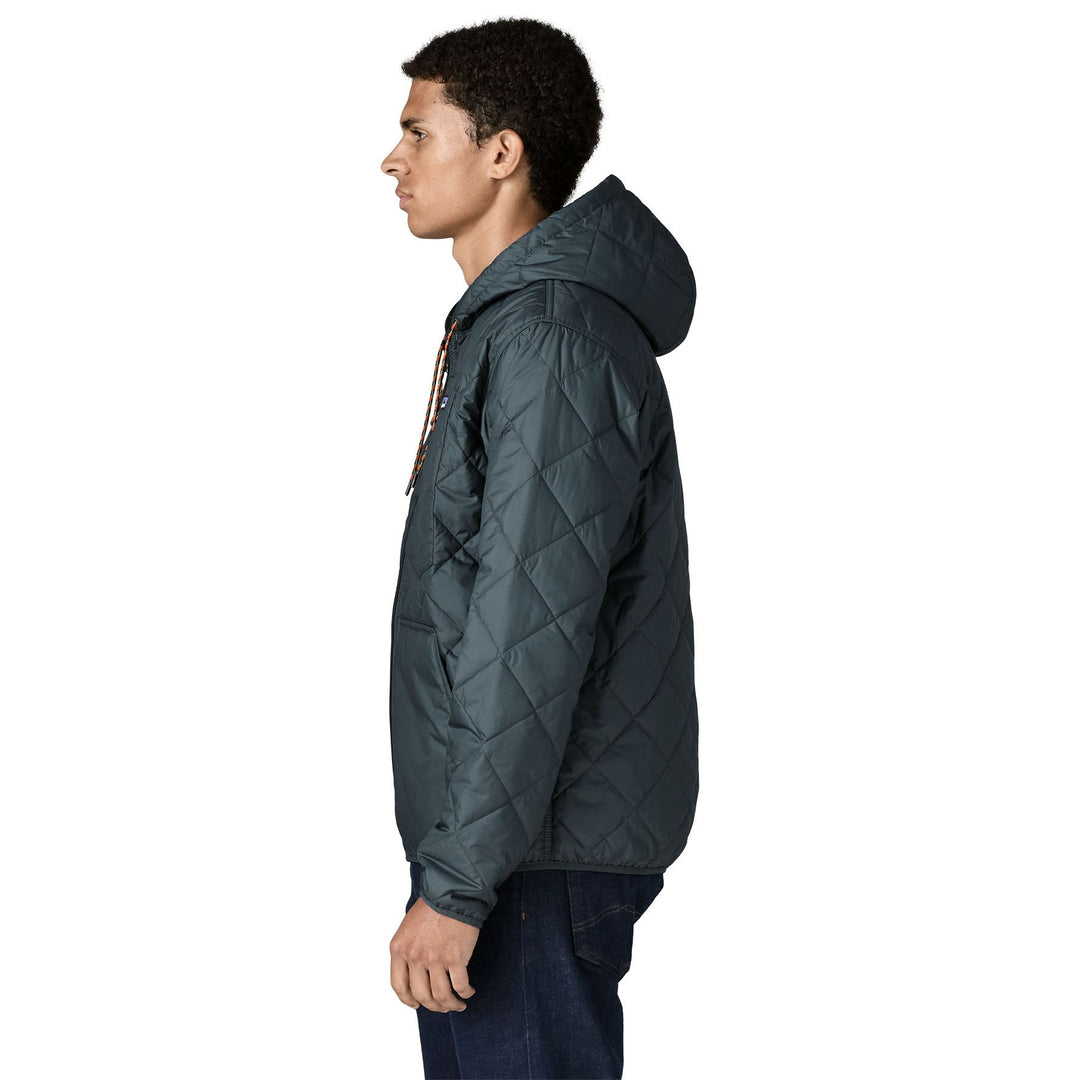 Patagonia Men's Diamond Quilted Bomber Hoody Summit Blue Image 02