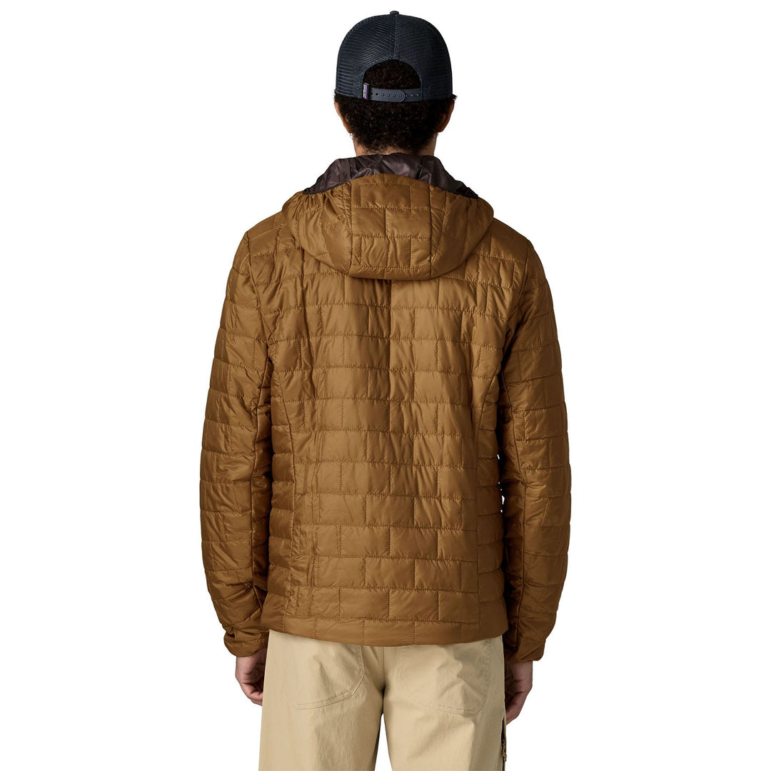 Patagonia Men's Nano Puff Fitz Roy Trout Hoody Wolf Brown Image 04