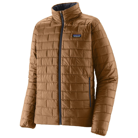 Patagonia Men's Nano Puff Jacket Deer Brown Image 01