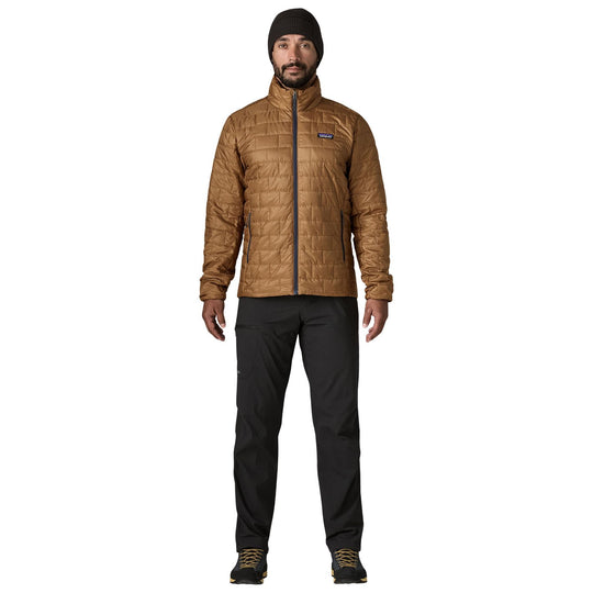 Patagonia Men's Nano Puff Jacket Deer Brown Image 02