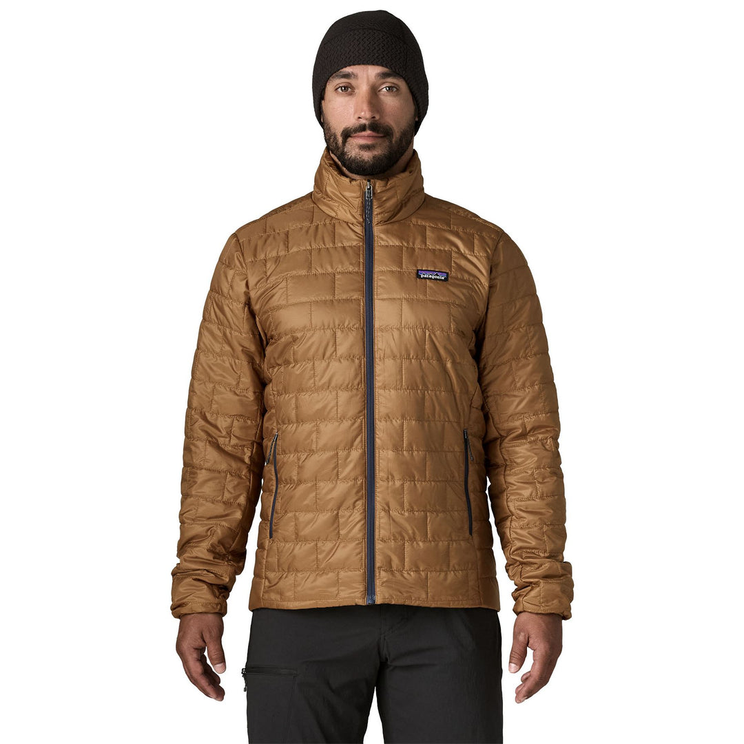 Patagonia Men's Nano Puff Jacket Deer Brown Image 03