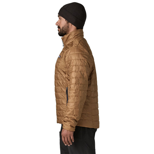 Patagonia Men's Nano Puff Jacket Deer Brown Image 04