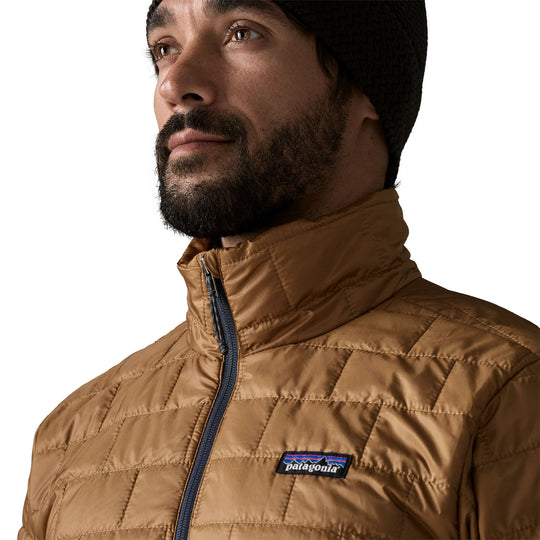 Patagonia Men's Nano Puff Jacket Deer Brown Image 06