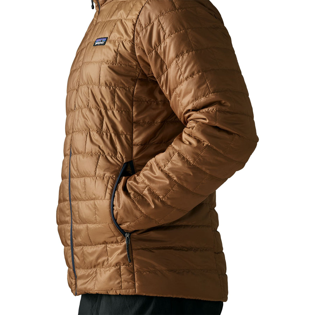 Patagonia Men's Nano Puff Jacket Deer Brown Image 07