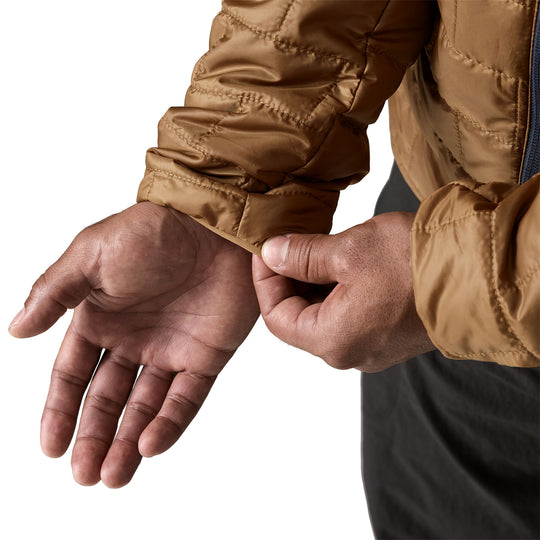 Patagonia Men's Nano Puff Jacket Deer Brown Image 09