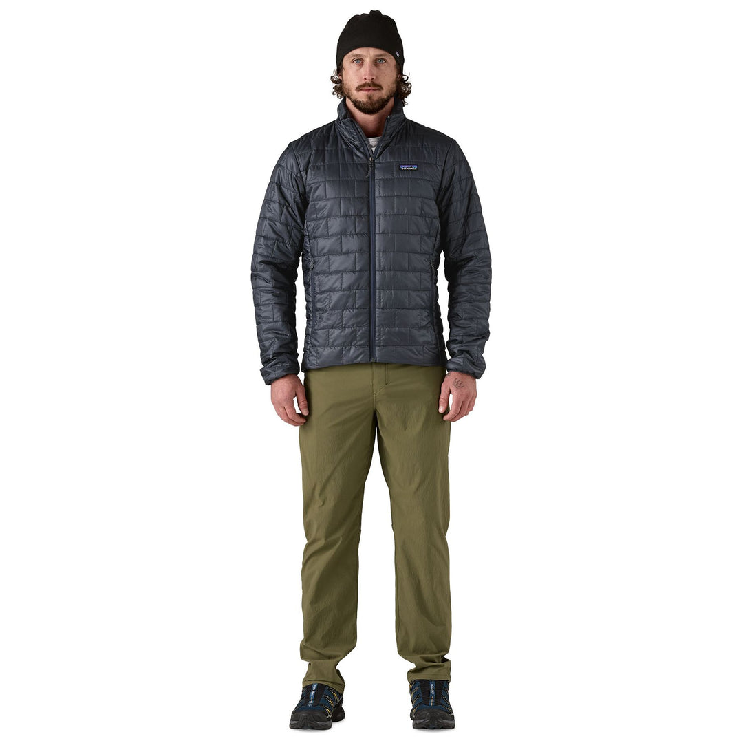 Patagonia Men's Nano Puff Jacket Smolder Blue Image 02