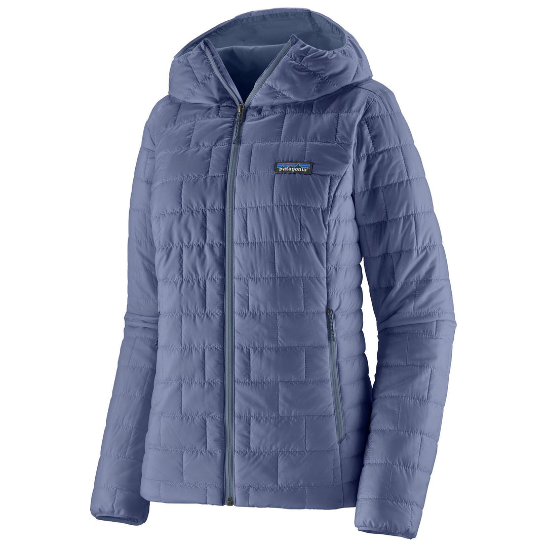 Patagonia Women's Nano Puff Hoody Current Blue Image 01
