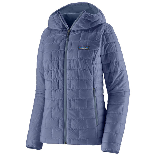 Patagonia Women's Nano Puff Hoody Current Blue Image 01