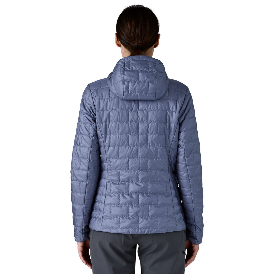 Patagonia Women's Nano Puff Hoody Current Blue Image 05