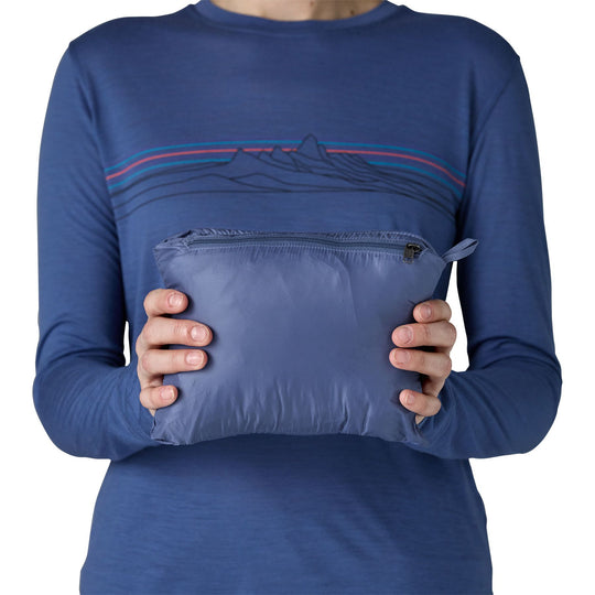 Patagonia Women's Nano Puff Hoody Current Blue Image 10