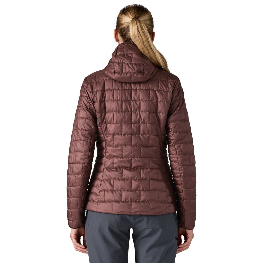Patagonia Women's Nano Puff Hoody Dark Ruby Image 05