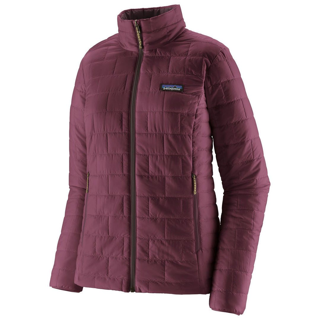 Patagonia Women's Nano Puff Jacket Berry Fig Image 01