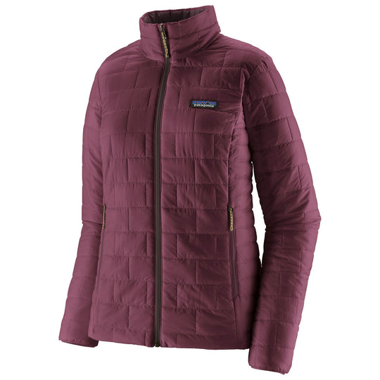 Patagonia Women's Nano Puff Jacket Berry Fig Image 01