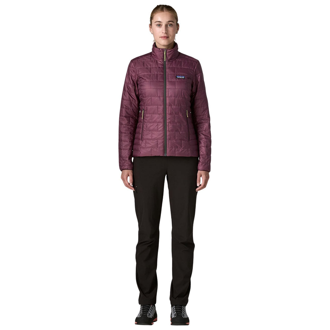 Patagonia Women's Nano Puff Jacket Berry Fig Image 02