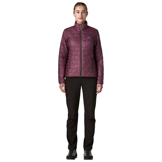 Patagonia Women's Nano Puff Jacket Berry Fig Image 02