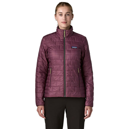 Patagonia Women's Nano Puff Jacket Berry Fig Image 03