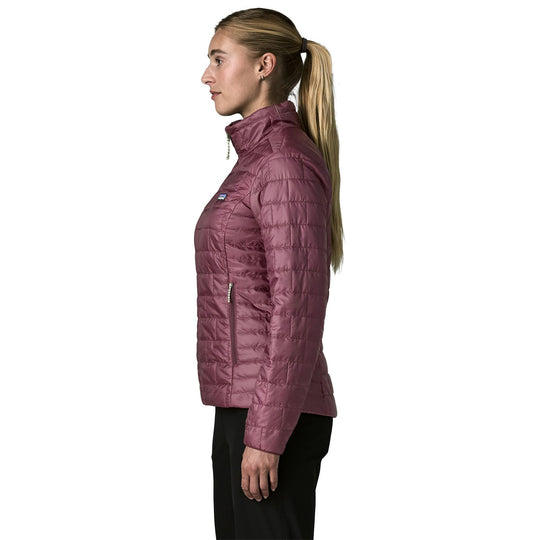 Patagonia Women's Nano Puff Jacket Berry Fig Image 04