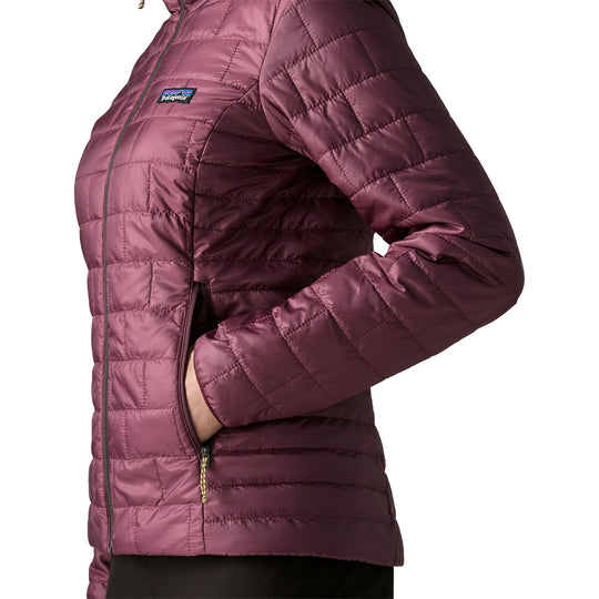 Patagonia Women's Nano Puff Jacket Berry Fig Image 08