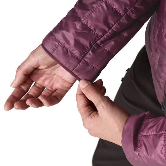 Patagonia Women's Nano Puff Jacket Berry Fig Image 09