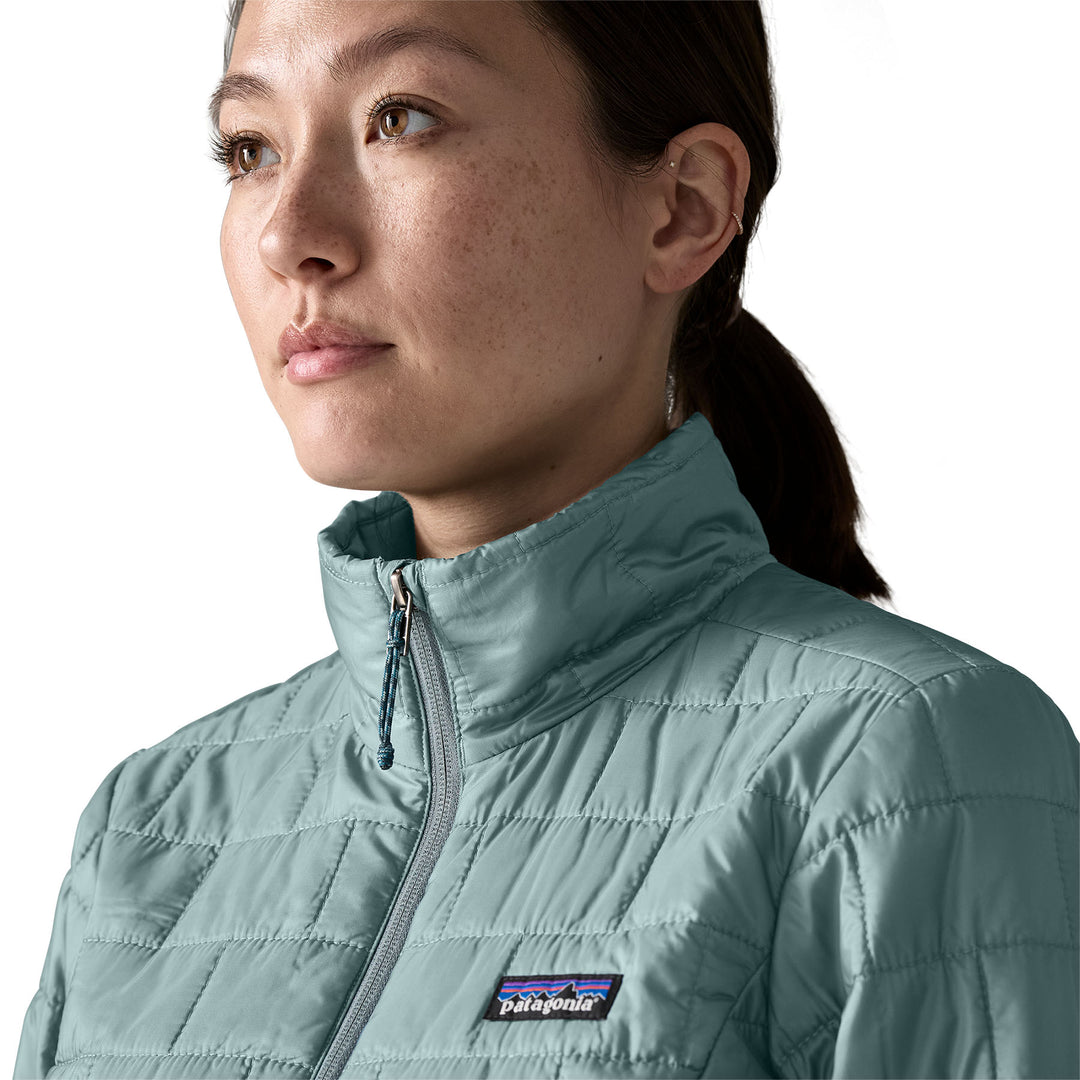 Patagonia Women's Nano Puff Jacket Blue Sage Image 06
