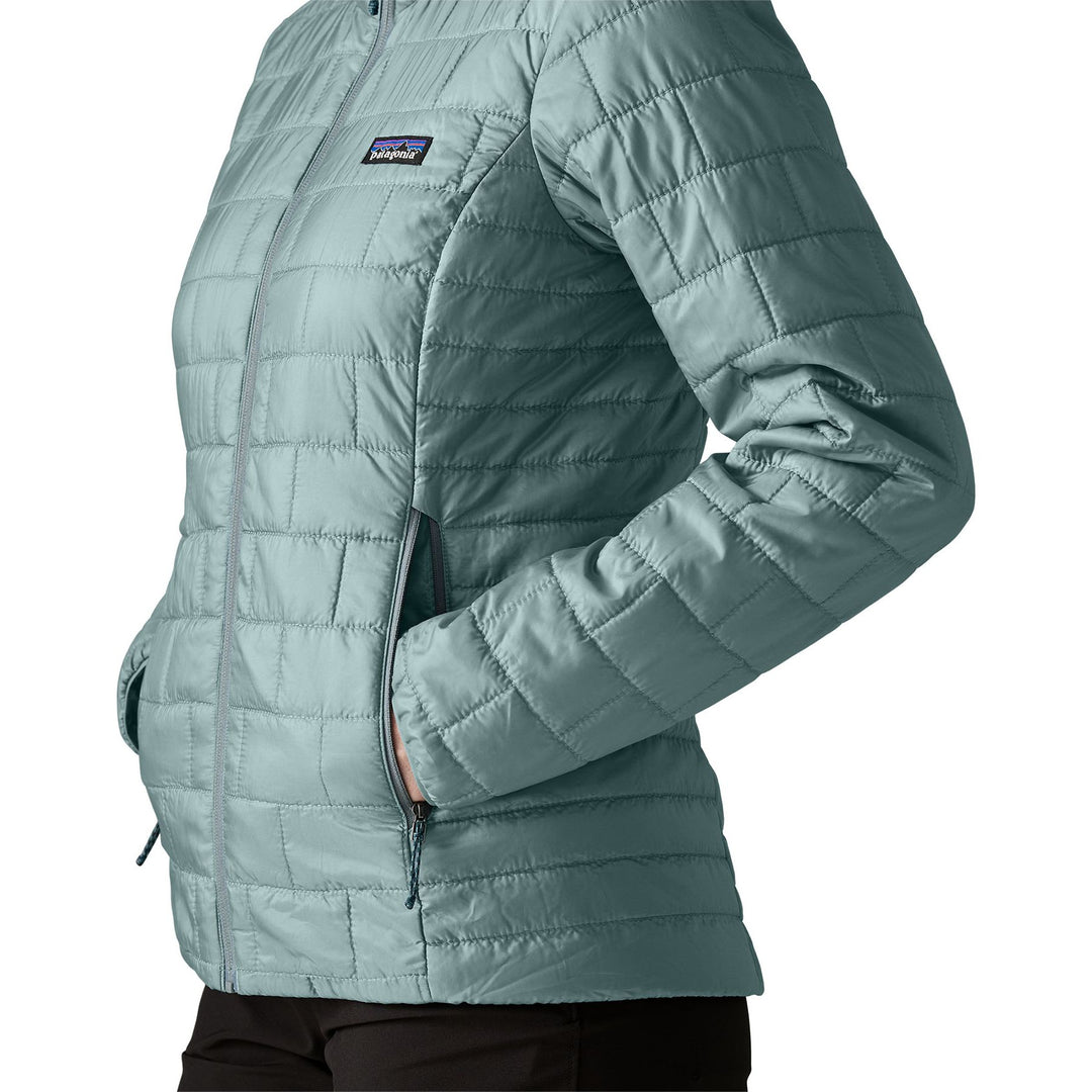 Patagonia Women's Nano Puff Jacket Blue Sage Image 08