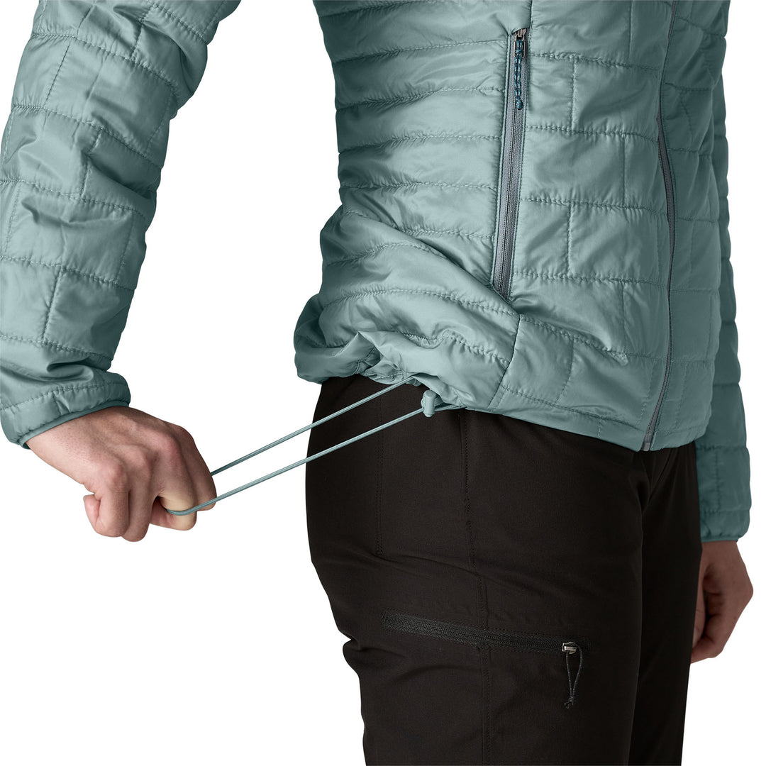 Patagonia Women's Nano Puff Jacket Blue Sage Image 09
