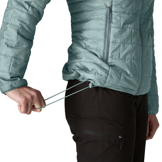 Patagonia Women's Nano Puff Jacket Blue Sage Image 09