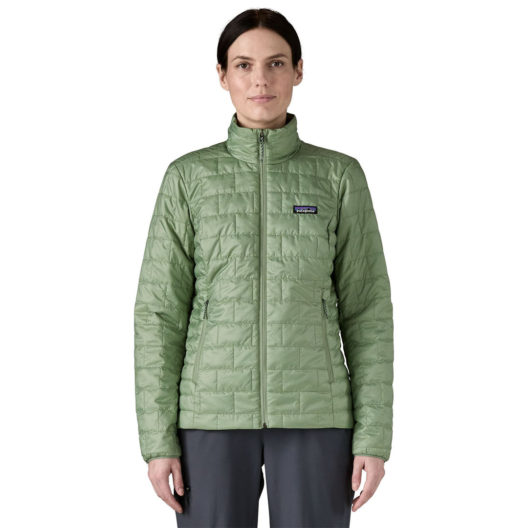 Patagonia Women's Nano Puff Jacket Ellwood Green Image 03