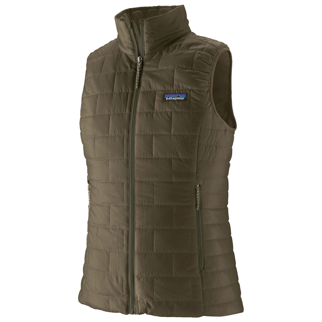 Patagonia Women's Nano Puff Vest Basin Green Image 01